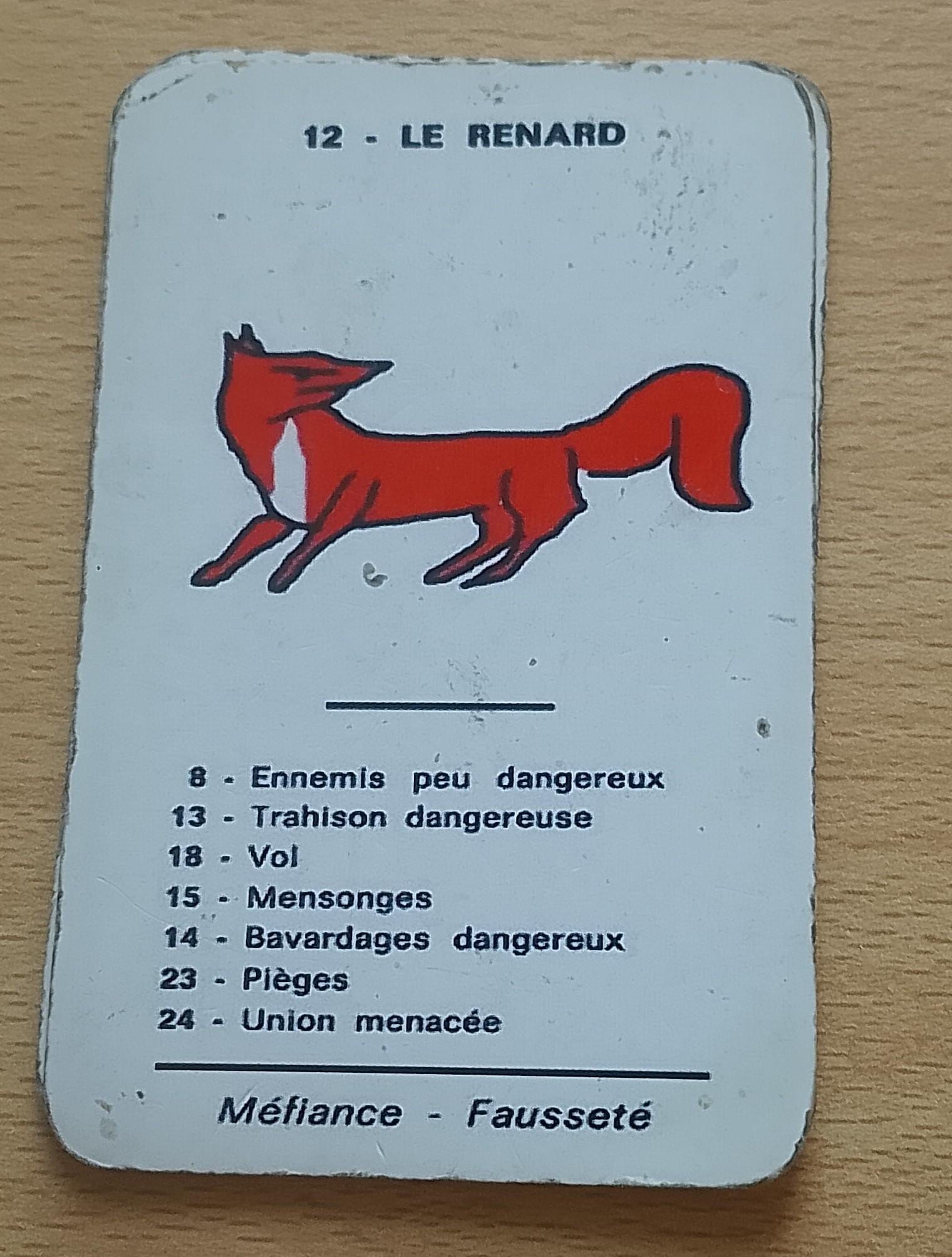 Lire la suite à propos de l’article Signification des Oracles : Interpréter la Carte du Renard N°12 dans l’Oracle Spirite de Mariana